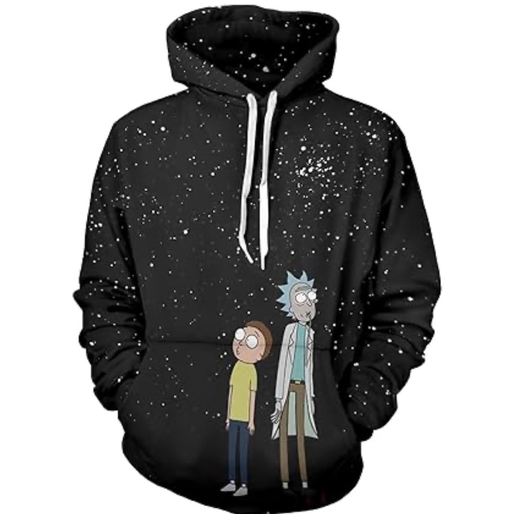 Rick & Morty long sleeved hoodie